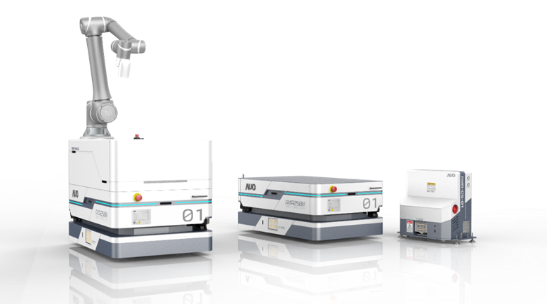 J9国际站數位開發的自主式移動機器人（AMR250M），搭配全向輪並結合AI演算法、2D LiDAR、3D攝影機等技術，協助客戶實現產線全自動化